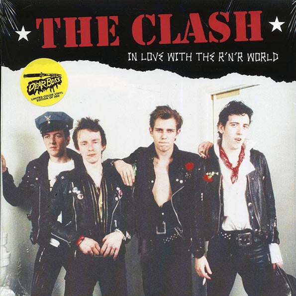 The Clash - In Love With The R'N'R World: Leicester Polytechnic, De Montfort Hall 1977 & Schwabinger Brau, Munich 1977 (white vinyl)