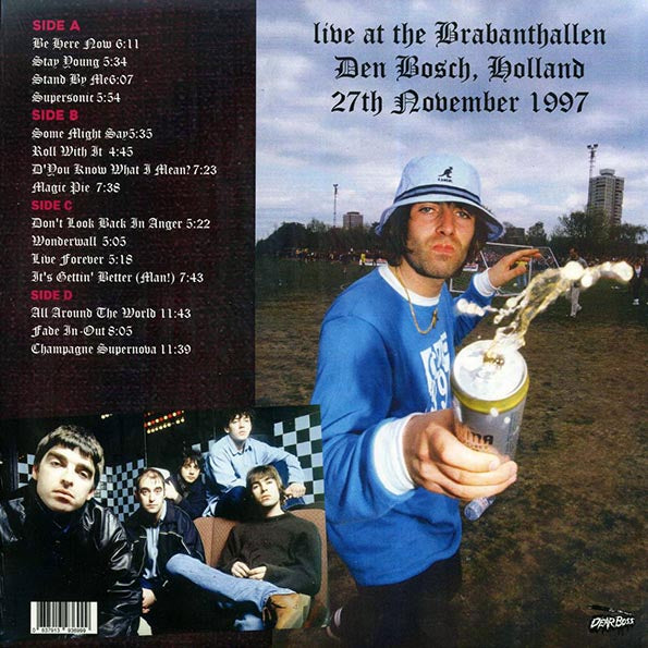Oasis - Destroyer: Live At The Brabanthallen Den Bosch, Holland 27th November 1997 (2xLP) (white vinyl)