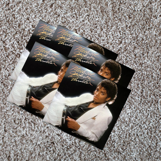 Lot of 5 Michael Jackson Thriller Vinyl Record Gatefold Jacket New Classic Album