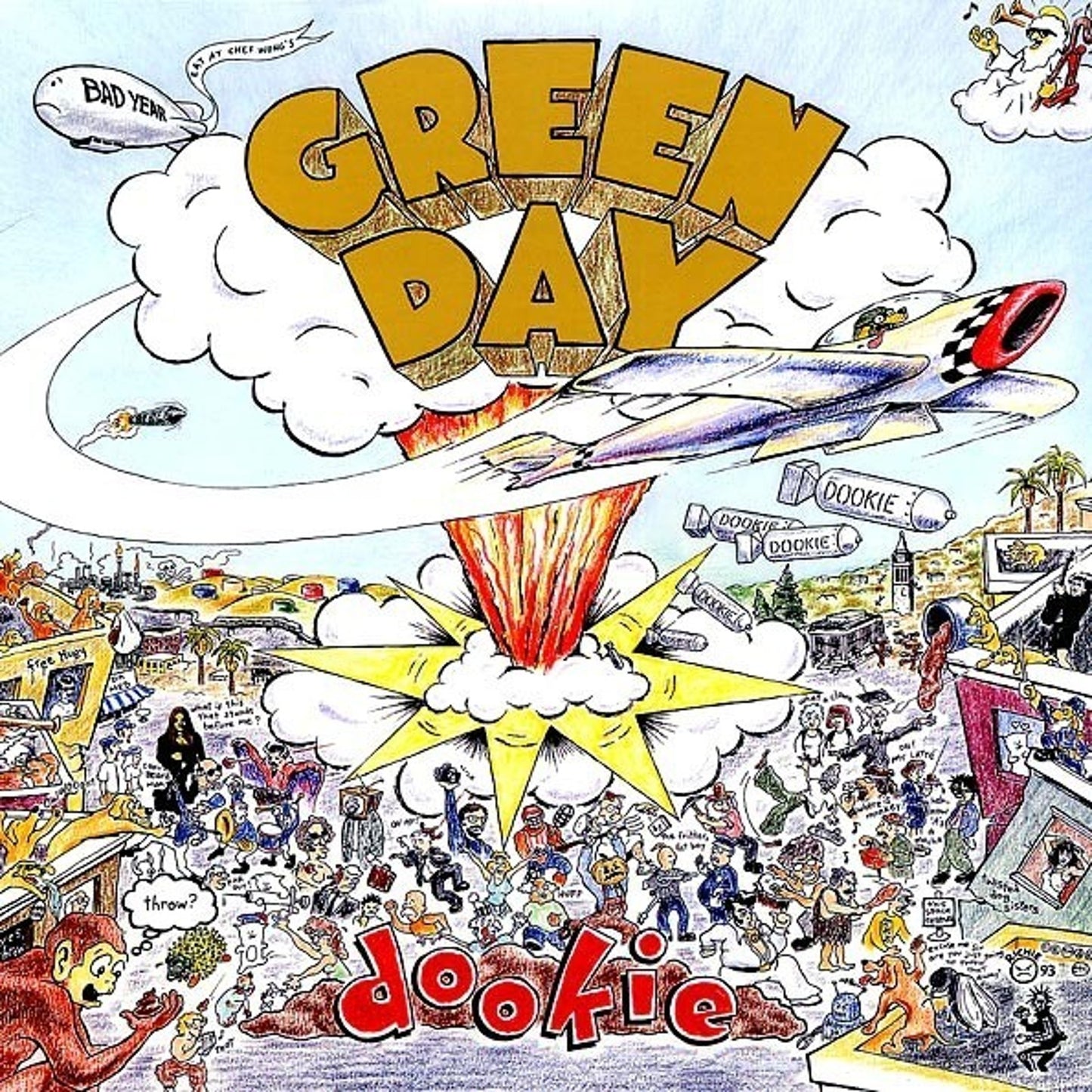 Lot of 5 Green Day Dookie Vinyl Records LP Album New and Sealed Pop Punk